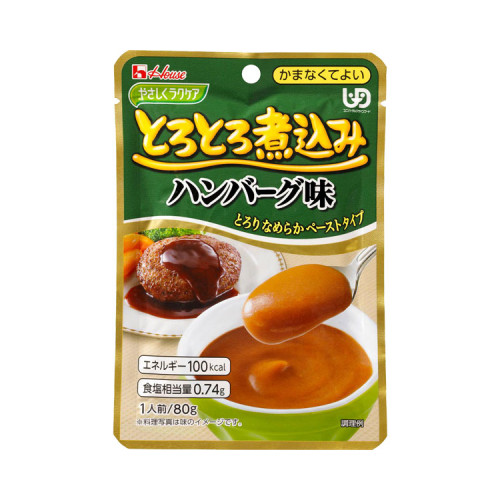 부드럽게 락 케어 부드러운조림 함박스테이크맛 88468 80g