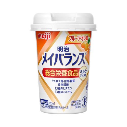 메이지 밸런스 미니컵 후르츠오레맛 1415017 125mL