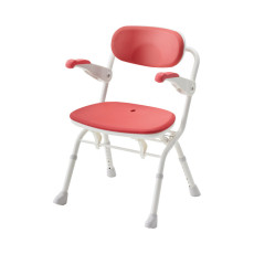 안주 원터치 목욕의자 S 536-080 레드