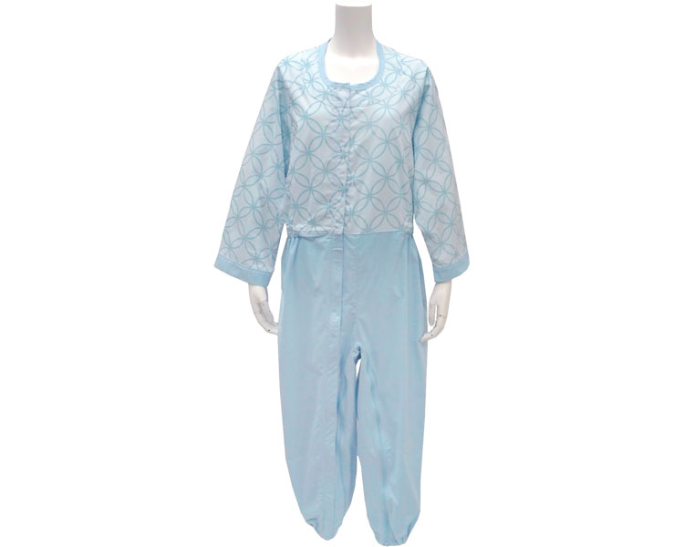 간병용 풀 오픈형 환자복 LL 블루