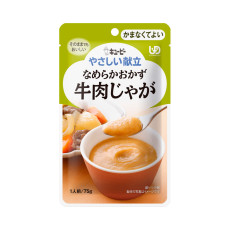 큐피 부드러운식단 부드러운 반찬 소고기 감자조림 (Y4-21)