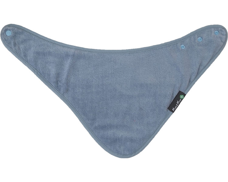 밴다나형 대형 스카프 데님