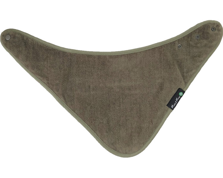 밴다나형 대형 스카프 올리브