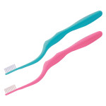 엘락 칫솔 620 6개입 세트 (핑크 4개, 블루 2개) ES (엑스트라 소프트)