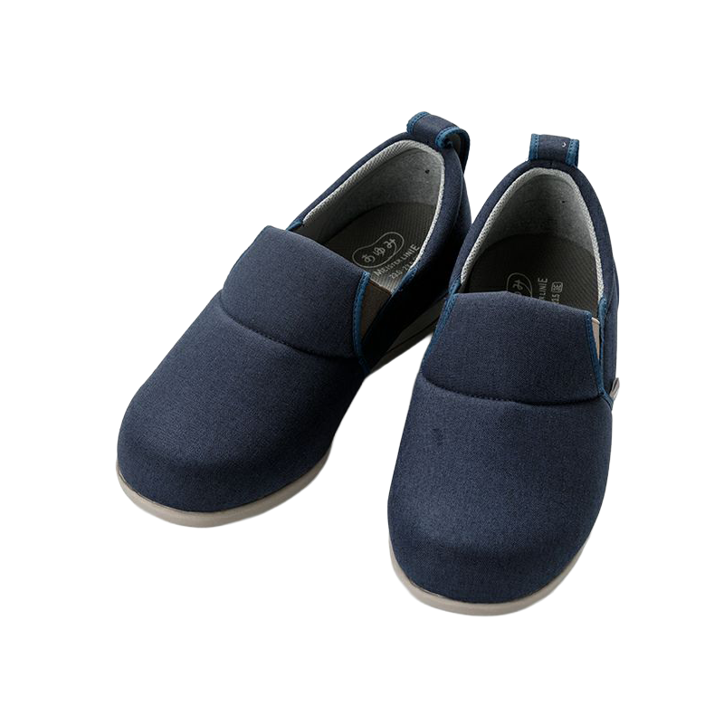 아유미 컴포트 심플 슬립온 5E S 210-225 네이비 7053