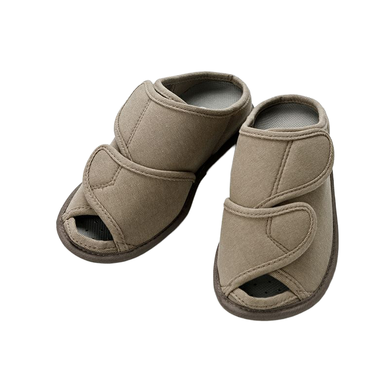 아유미 오픈핏 실내화 M 230-240 브라운  2237