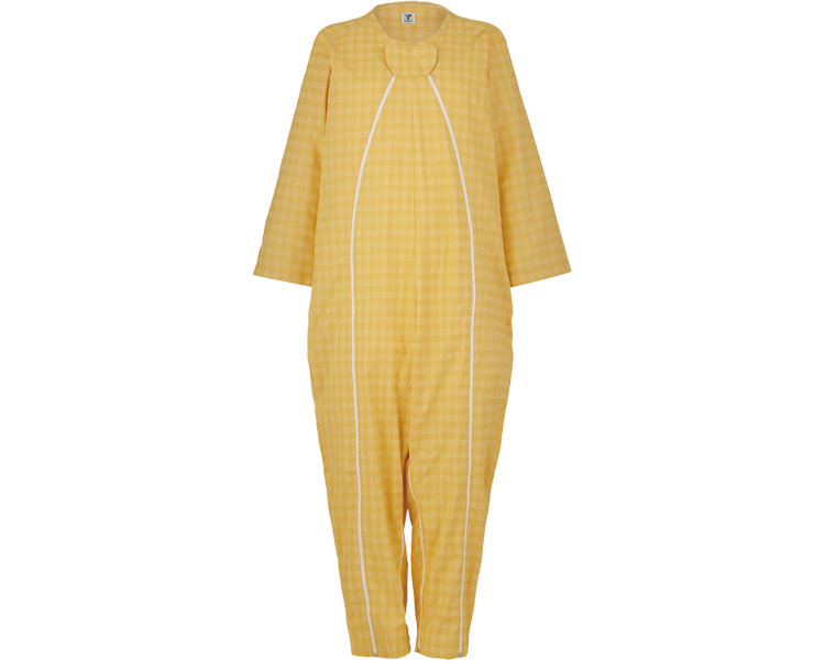 후도 A형 간병용 잠옷 (사계절용) 107062 S 겨자