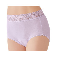 레이스 하이웨이스트 안심 팬티 여성 47901804 퍼플 LL