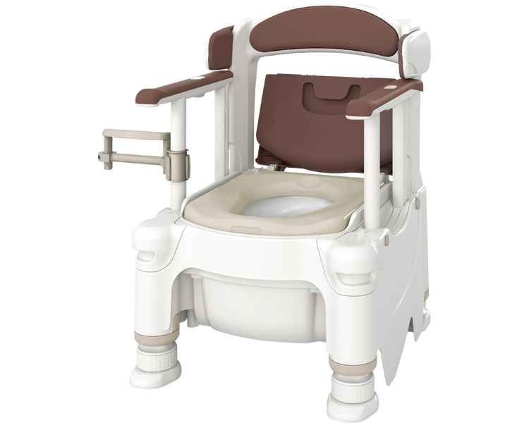 안주 이동식 변기 FX-30 온열 좌변기 쾌적탈취 532-966 모카 브라운