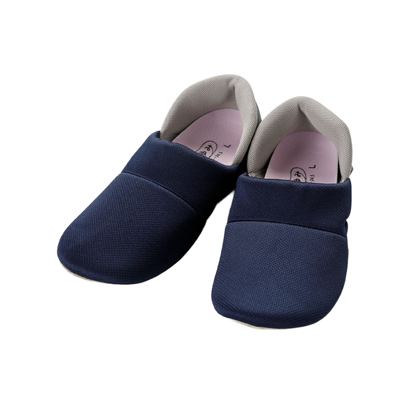 아유미 뒤꿈치 쏙 실내화 L 245-255 네이비 2239