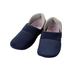 아유미 뒤꿈치 쏙 실내화 LL 260-270 네이비 2239