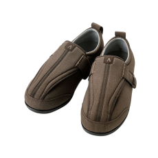 아유미 앞코 와이드 서포트화 5E S 210-225 브라운 7057