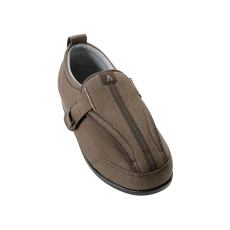 아유미 앞코 와이드 서포트화 (한 짝,오른발) 7E LL 250-255 브라운 7058