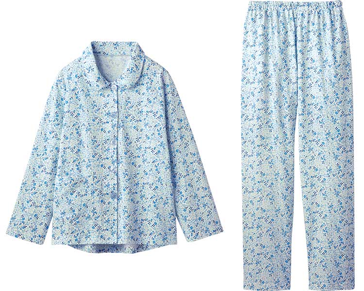 면 100% 여유핏 잠옷 47551402 M 색소폰계