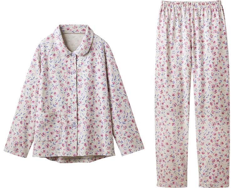 면 100% 여유핏 잠옷 47551702 M 라벤더계