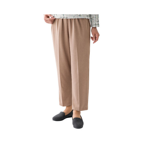 부드럽게 착용되는 여성용 기능성 경량 팬츠 89880-32 밑단 55 cm L 베이지