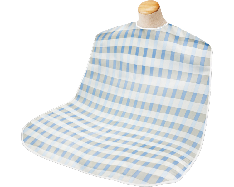 소프라필렌 방수 롱 앞치마 스트라이프 체크 102312 블루