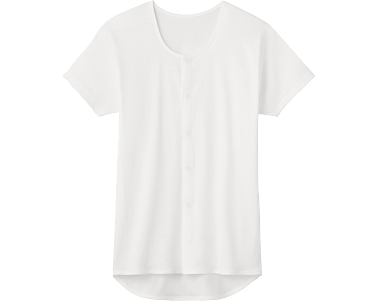 남성 반팔 클립 셔츠 HWC318 LL 화이트