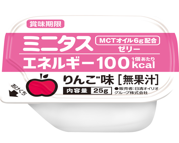 미니타스 MCT 오일 6g 에너지 젤리 사과 맛 21147 25g×9개