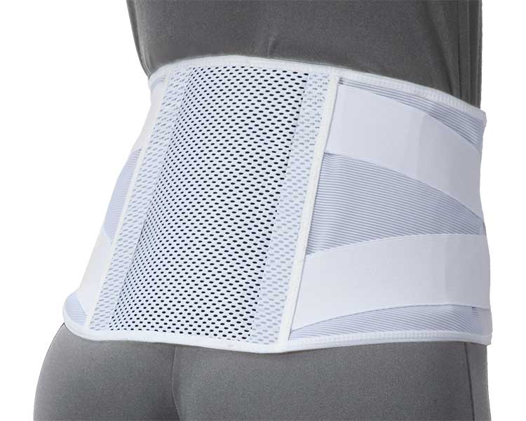 런백 소프트2 허리 보호대 34234 L 화이트