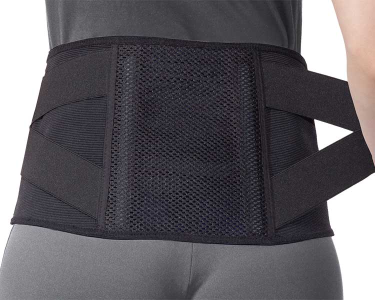 런백 소프트2 허리 보호대 34073 M 블랙