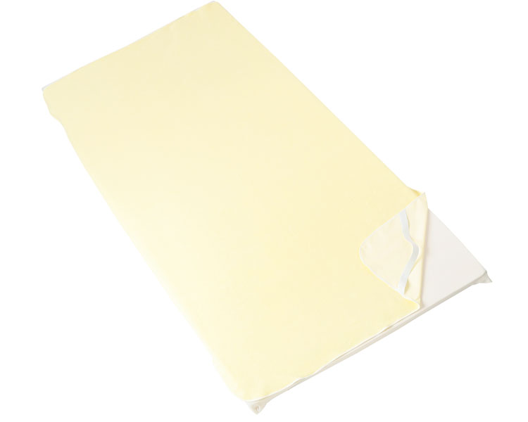 블루 방수시트 면 파일 고무밴드 타입 (폭 120cm) 100-253 크림