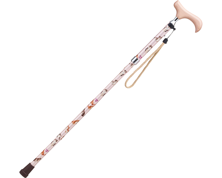 아이죠 고양이 시리즈 접이식 지팡이 AN-14 라이트로제