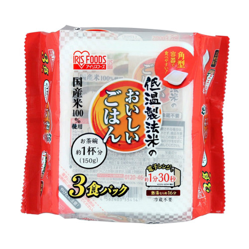 프리미엄 저온밥맛 국산쌀100% 밥 150g×3팩
