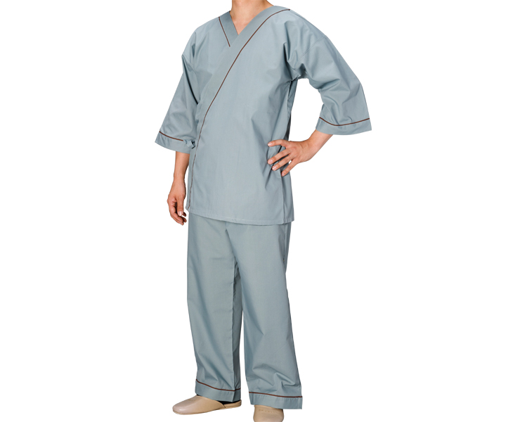 남성 분리형 잠옷 730 L 무지그린