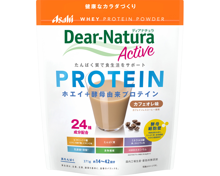 디아나츄라 액티브 웨이프로틴 카페오레 맛 371g