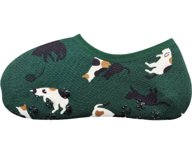 포카포카 보온양말 쇼트 2003966-07 자레미 케네코 그린