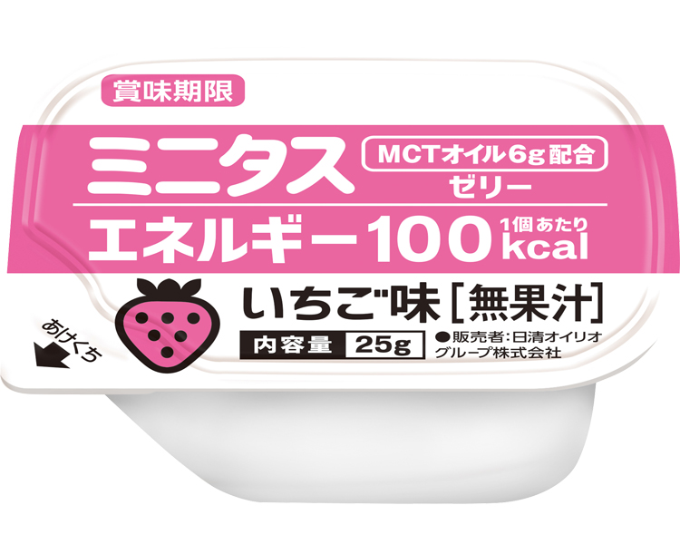 미니타스 MCT 오일 6g 에너지 젤리 딸기맛 21759 25g×9개