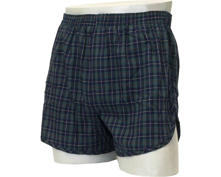 남성 요실금 팬티 80cc 트렁크 070-520040-00 LL 그린체크