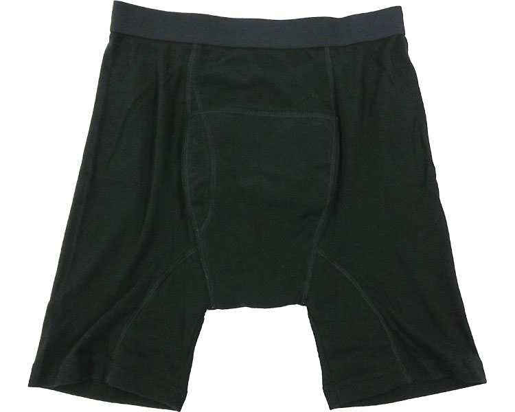 남성 요실금 팬티 80cc 롱 드로즈 070-520018-00 M 블랙