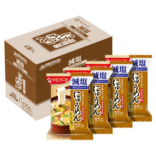 아마노푸드 프리즈드라이 뉴멘 저염 부드러운 닭육수맛