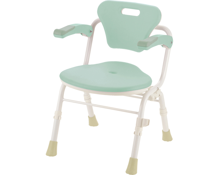 크레오 목욕의자 접이식 팔걸이 460 140066 라이트그린