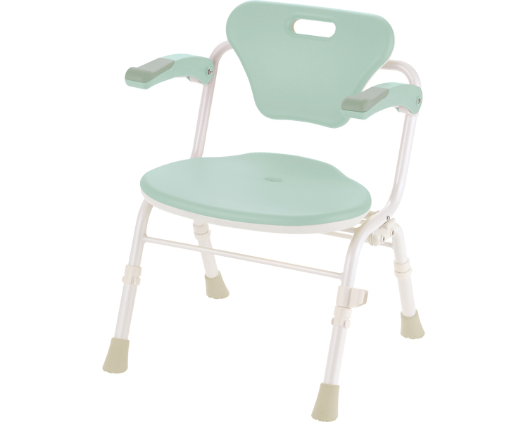 크레오 목욕의자 접이식 팔걸이 520 140067 라이트그린