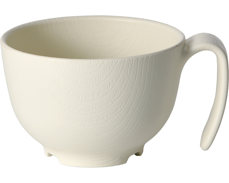 목재 풍 손잡이 찻그릇 NBLS1HB 크림