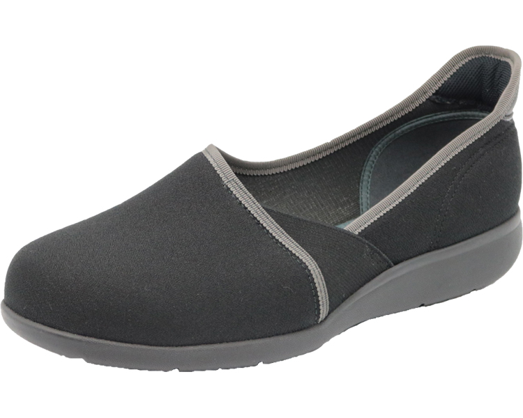 쾌보주의 L173 여성 21.5cm 블랙 스트레치