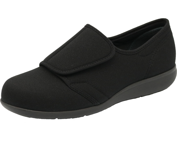 쾌보주의 L174 여성 22.0cm 블랙 스트레치