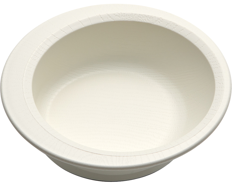 목재 풍 식사 보조 보울 NPLS1B 크림