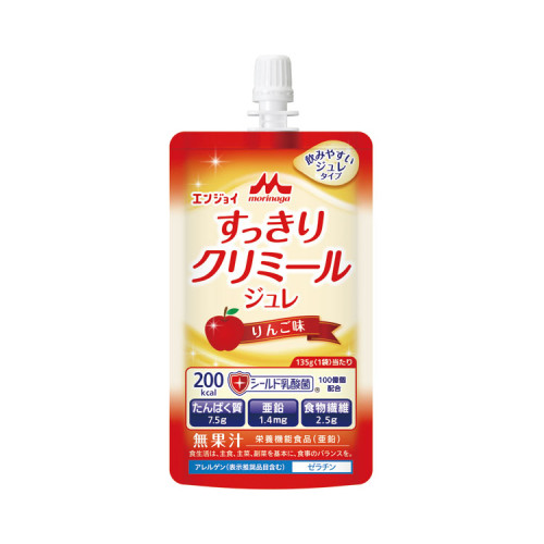 엔조이 저당영양크리미젤리 사과맛 655589 135g×24개